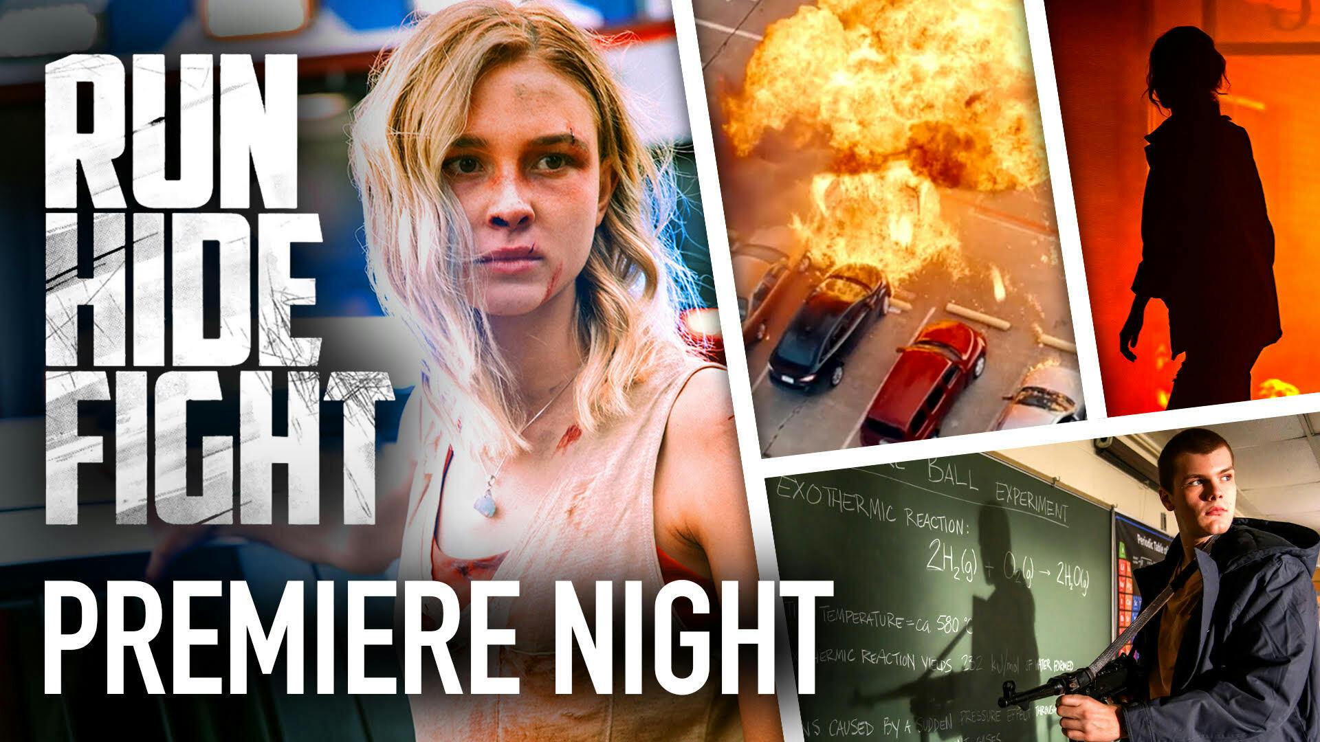 Backstage Premiere: Run Hide Fight Backstage Premiere: Run Hide Fight