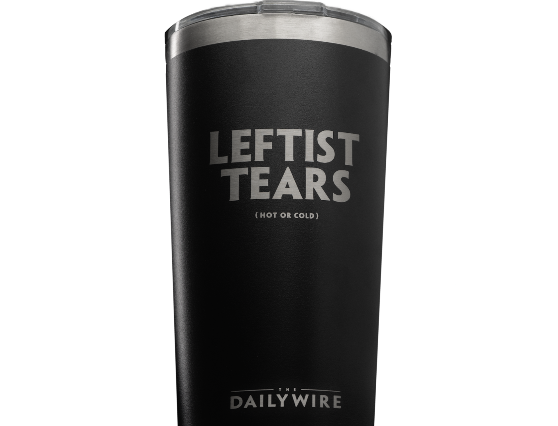 Get our iconic Leftist Tears tumbler.
